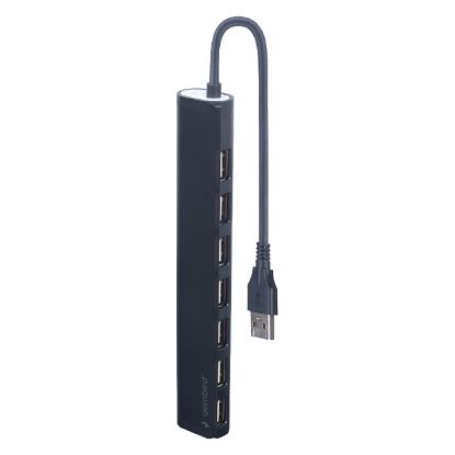 Imagem de Hub Type-C 7 Portas USB2.0 Gembird Preto