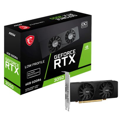 Imagem de Placa Gráfica MSI GeForce RTX 3050 LP OC 6G
