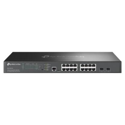 Imagem de Switch de Rede TP-Link Omada 16 Portas 2.5G/2x 10GE SFP+ - SG3218XP-M2