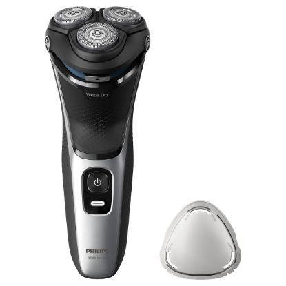 Imagem de Máquina de Barbear Philips Shaver 3000 Series S3143/00 Wet & Dry Preto