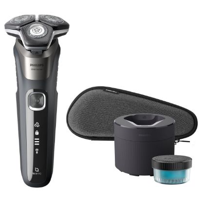 Imagem de Máquina de Barbear Philips Shaver 5000 Series S5887/500 Wet & Dry Cinza