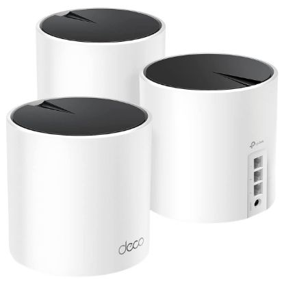 Imagem de Router TP-Link Wireless AX3000 Deco X55 Whole Mesh Dual-Band WiFi 6 Gigabit (Pack3)