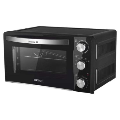 Imagem de Mini Forno Elétrico Haeger Ducasse 35L 1500W Preto