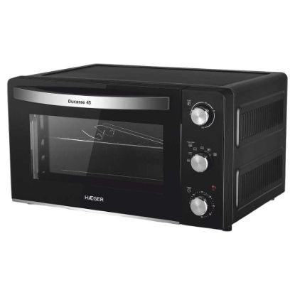 Imagem de Mini Forno Elétrico Haeger Ducasse 45L 2000W Preto