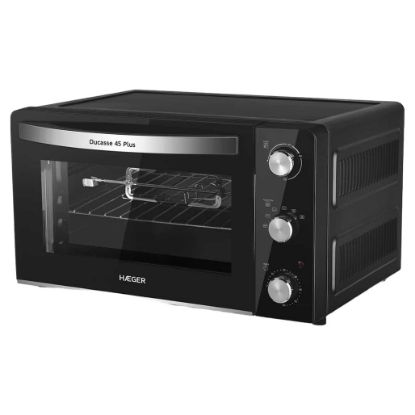 Imagem de Mini Forno Elétrico Haeger Ducasse Plus 45L 2000W Preto