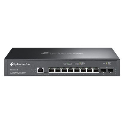 Imagem de Switch de Rede TP-Link Omada 8 Portas 2.5G L2+/2x 10G SFP+ - SG3210X-M2