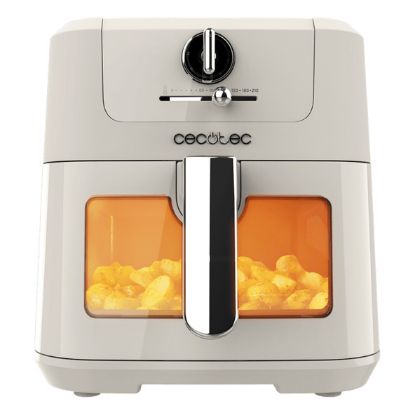 Imagem de Fritadeira Ar Quente Cecotec Cecofry Antique 5000 Window 5L - 1500W Branca
