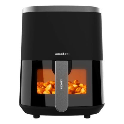 Imagem de Fritadeira Ar Quente Cecotec Fantastik Window 4000 4L - 1400W Preta