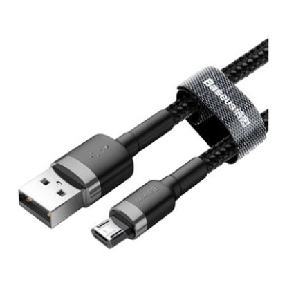 Imagem de Cabo USB2.0 p/ Lightning Baseus Cafule Preto - 3Mtr
