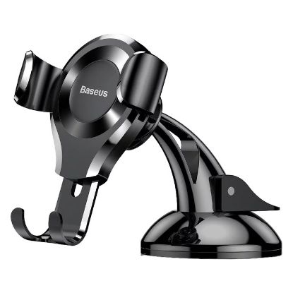 Imagem de Suporte Carro Baseus Osculum Gravity p/ Smartphone Preto