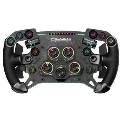 Imagem de Volante Moza Racing GS V2P Pele-Microfibra RS056