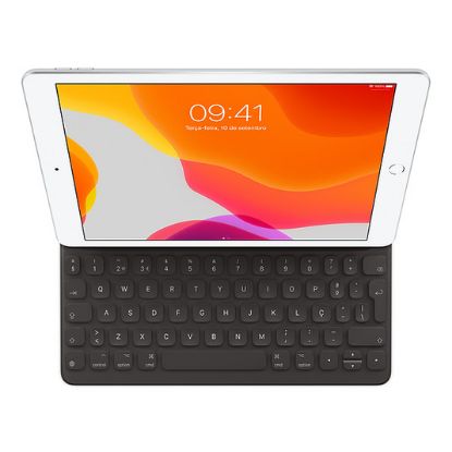 Imagem de Capa Teclado Apple Smart Keyboard p/ iPad (7ª/8ª/9ª Geração)/ iPad Air (3ª Geração)/ iPad Pro 10....