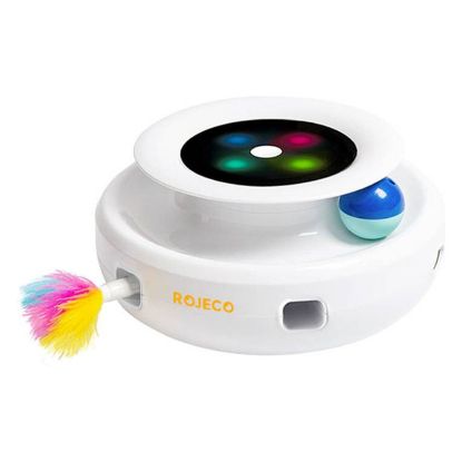 Imagem de Brinquedo Interativo Rojeco 2-em-1 RWJ-10 p/ Gatos