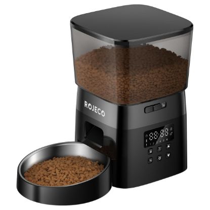 Imagem de Dispensador Comida Animal Rojeco RWSQ-02 2L Preto