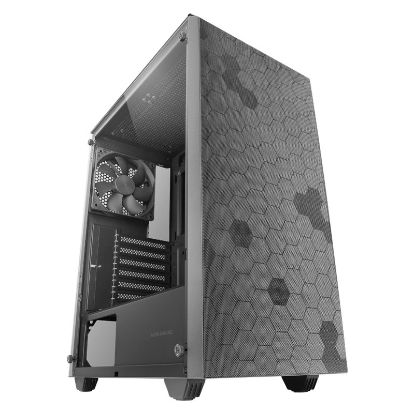Imagem de Caixa Mars Gaming MC-Q3 Preta (ATX) (Vidro Temperado)