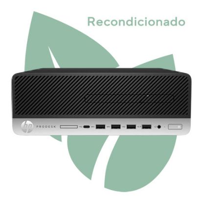 Imagem de Computador Recondicionado HP ProDesk 600 G3 i5 8GB SSD 240GB Intel HD Graphics 630 W10 Pro Preto