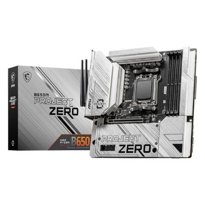 Imagem de Motherboard MSI SktAM5 - PRO B650M PROJECT ZERO WIFI