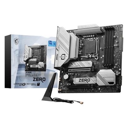 Imagem de Motherboard MSI Skt1700 - PRO B760M PROJECT ZERO WIFI DDR5