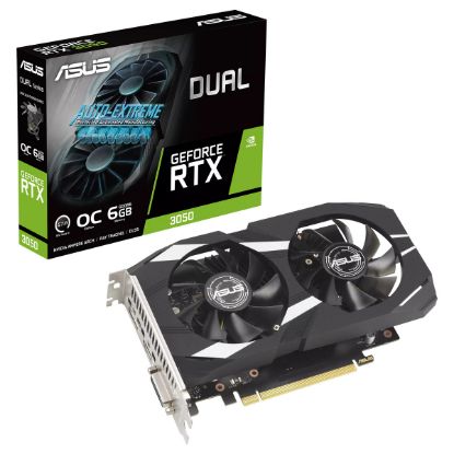 Imagem de Placa Gráfica Asus GeForce RTX 3050 DUAL OC 6GB