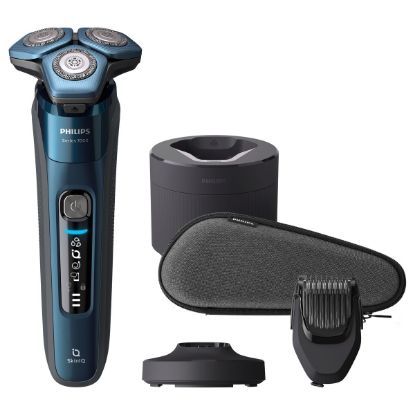 Imagem de Máquina de Barbear Philips Shaver 7000 Series S7786/59 Wet & Dry Azul