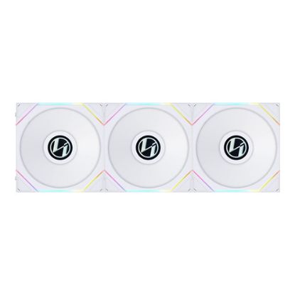 Imagem de Ventoinha 120mm Lian Li UNI TL LCD Series Branca (Pack 3)