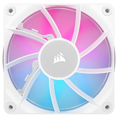 Imagem de Ventoinha 120mm Corsair iCUE Link RX120 RGB PWM Branca