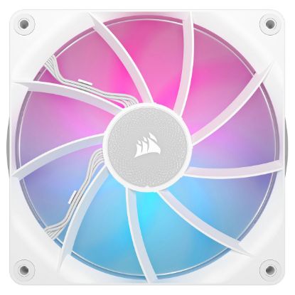 Imagem de Ventoinha 140mm Corsair iCUE Link RX140 RGB PWM Branca