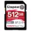 Imagem de Secure Digital Kingston 512Gb Class10 (U3) 4K 280/150MB/s Canvas React Plus