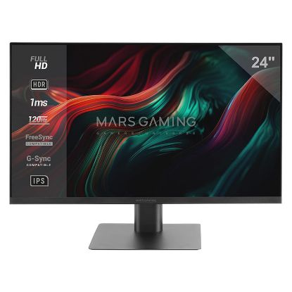 Imagem de Monitor Mars Gaming 24" MV-24 IPS FHD 16:9 120Hz FreeSync/G-Sync (1ms)