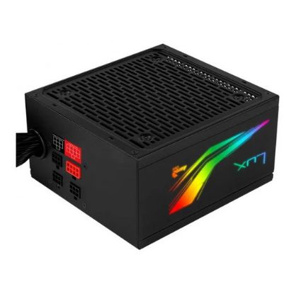 Imagem de Fonte Aerocool LUX Pro RGB 650W 80Plus Bronze Semi-Modular
