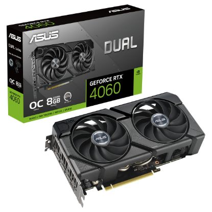 Imagem de Placa Gráfica Asus GeForce RTX 4060 DUAL EVO OC 8GB DLSS3