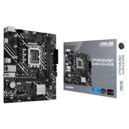 Imagem de Motherboard Asus Skt1700 - PRIME H610M-K D4 ARGB