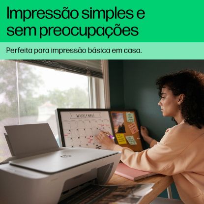 Imagem de Impressora HP Multifunções Cores Wireless DeskJet 2820e (A4)