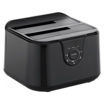 Imagem de Dock HDD Conceptronic Clone SATA 2,5"/ 3,5" USB3.2 Preto