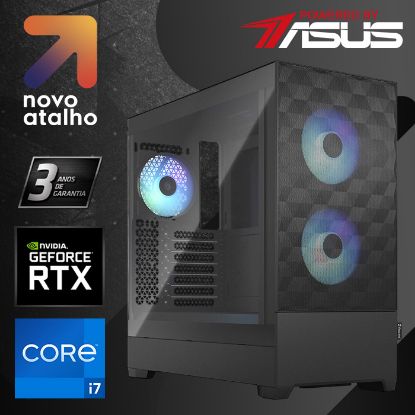 Imagem de Computador Powered by ASUS PrimeStation i7 32GB SSD 1TB RTX 4070 SUPER Preto