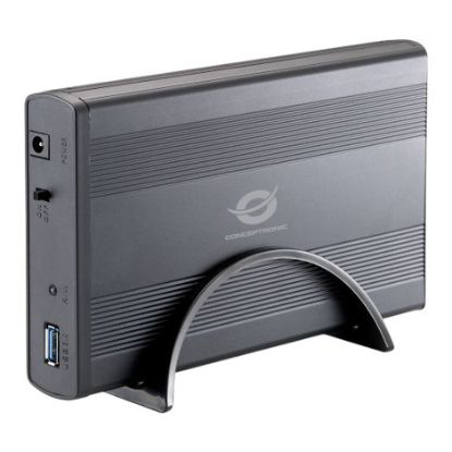 Imagem de Caixa Externa 3,5" SATA Conceptronic CHD3DUSB3 Preta USB3.0