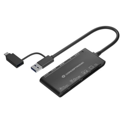 Imagem de Leitor de Cartões USB3.0/Type-C Conceptronic BIAN03B