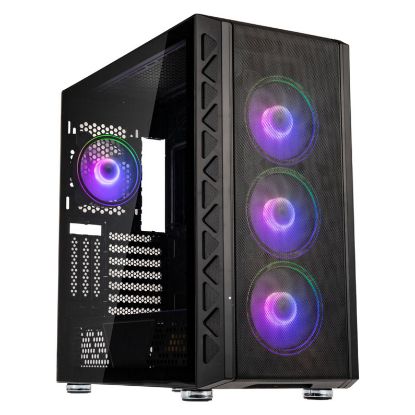 Imagem de Caixa Kolink Citadel Mesh ARGB Preta (E-ATX) (Vidro Temperado)