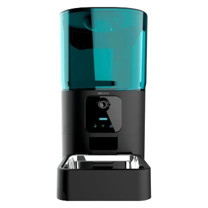 Imagem de Dispensador Comida Animal Cecotec Pumba 6000 Purrfect Meal Smart Vision 6L Preto c/ Câmara