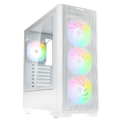 Imagem de Caixa Kolink Unity Solar ARGB Mesh Branca (ATX) (Vidro Temperado)