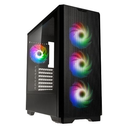Imagem de Caixa Kolink Unity Solar ARGB Mesh Preta (ATX) (Vidro Temperado)