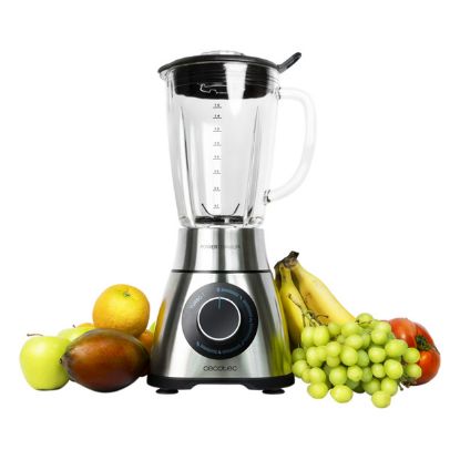 Imagem de Liquidificador Cecotec Power Black Titanium 2000MAX PerfectMix 1300W / 1.8L Inox