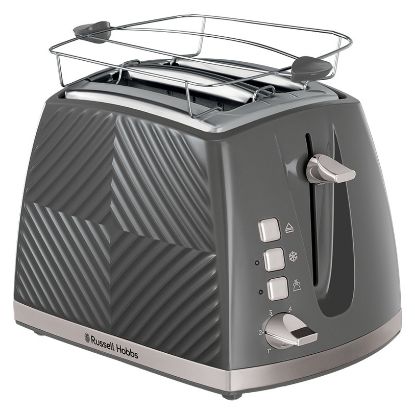 Imagem de Torradeira Russell Hobbs Groove 850W Cinza