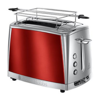 Imagem de Torradeira Russell Hobbs Luna 1550W Cinza/vermelho