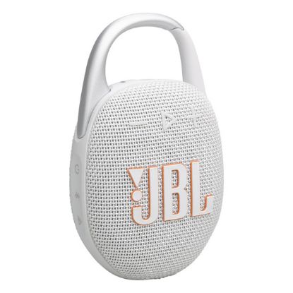 Imagem de Coluna Portátil Bluetooth JBL Clip 5 Branca