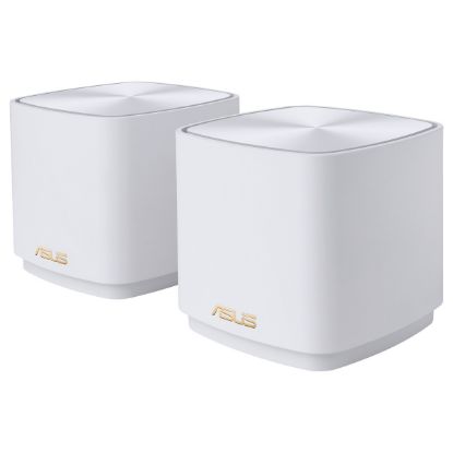 Imagem de Router Asus AX3000 ZenWiFi Mesh(XD5) Dual-Band WiFi 6 Branco (Pack2)