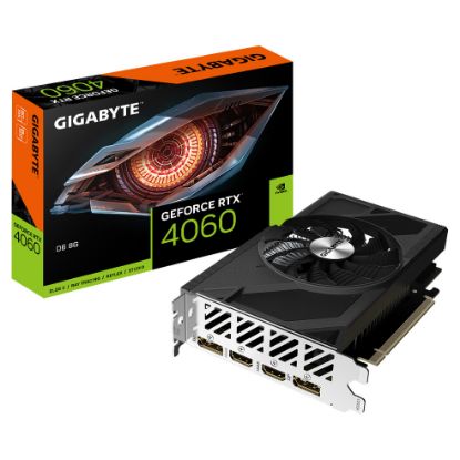 Imagem de Placa Gráfica Gigabyte GeForce RTX 4060 D6 8GB DLSS3