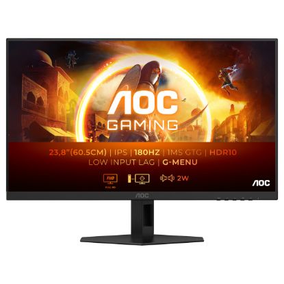 Imagem de Monitor AOC Gaming 23.8" 24G4XE IPS FHD 16:9 180Hz Adaptive-Sync/G-Sync HDR10 (0.5ms)