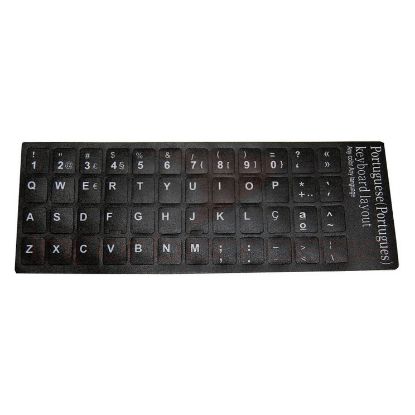 Imagem de Stickers p/ Teclado de Portátil Preto
