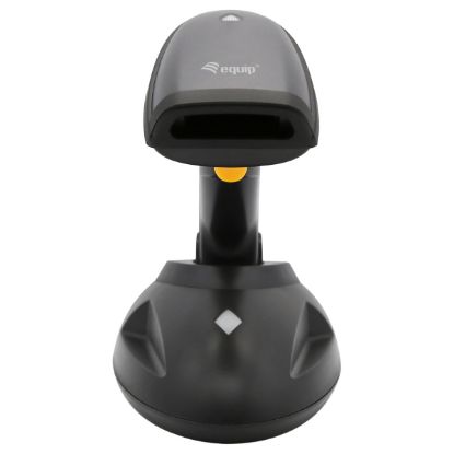 Imagem de Leitor de Código de Barras Equip 1D & 2D Laser Wireless Long Distance + Suporte